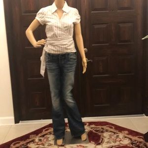 1921 jeans NWOT great flare jeans size 28/34